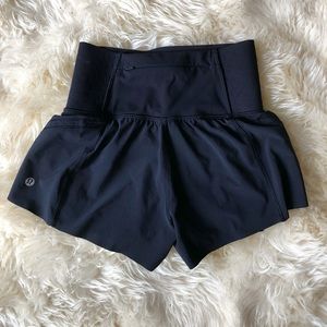 Lulu lemon running compression shorts